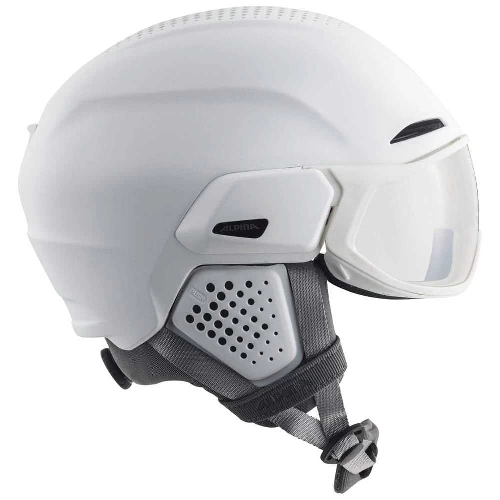 Alpina Alto V Skihelm White Matt Damen, Herren 4 Alpina Alto V Skihelm White Matt Damen, Herren – Bild 2