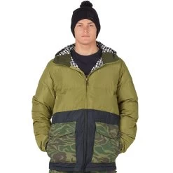 Analog Kilroy Snowboardjacke Olive Branch/True Black/Rifle Green Herren