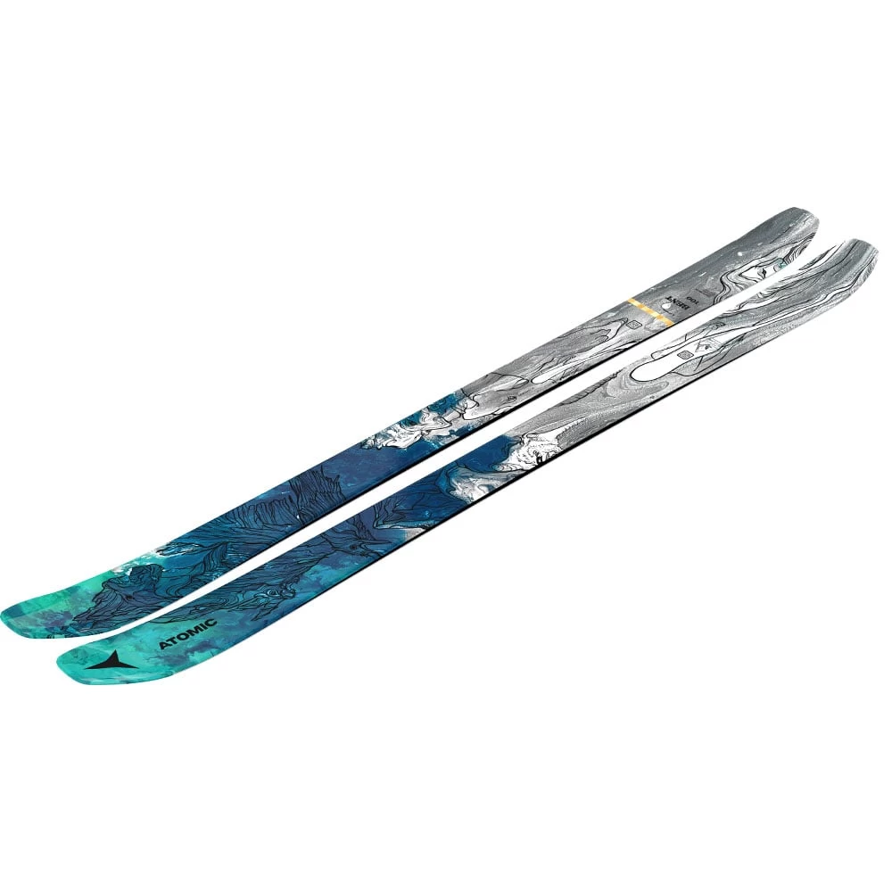 Atomic Bent 100 Freeski Grey Metalic/Blue Damen, Herren 6 Atomic Bent 100 Freeski Grey Metalic/Blue Damen, Herren – Bild 4