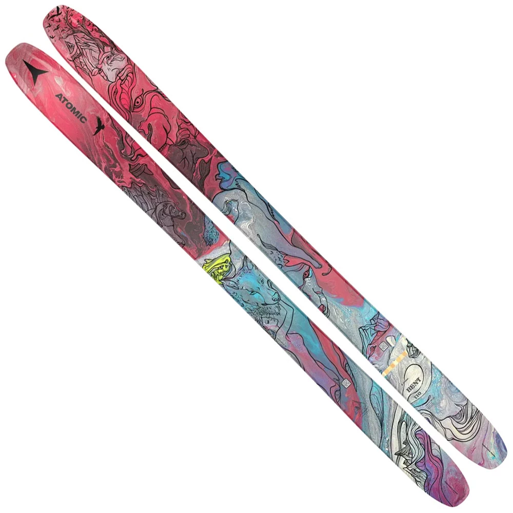 Atomic Bent 110 Freeski Red Metalic/Blue Damen, Herren 3 Atomic Bent 110 Freeski Red Metalic/Blue Damen, Herren