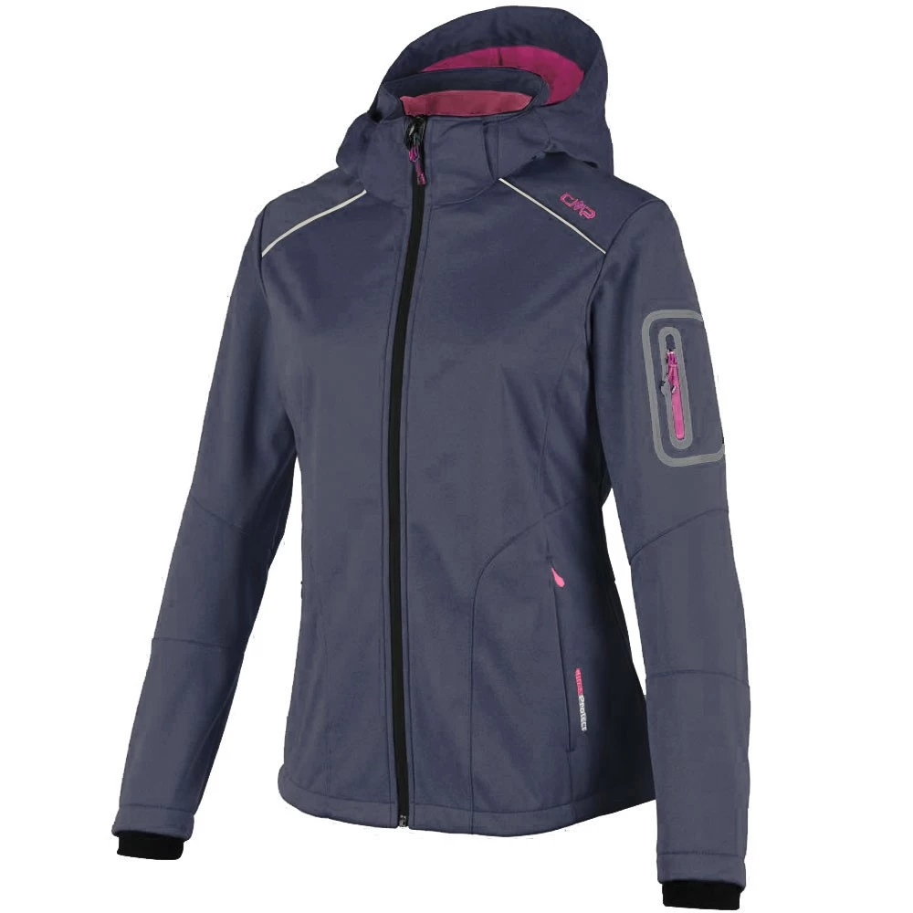 Campagnolo® Campagnolo Softshell Softshell-Jacke Navy/Corallo Damen 3 Campagnolo® Campagnolo Softshell Softshell-Jacke Navy/Corallo Damen