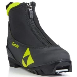 Fischer XJ Sprint Langlaufschuhe Black/Yellow Kinder -Skiausrüstung Geschäft fischer xj sprint s40821 03 gross