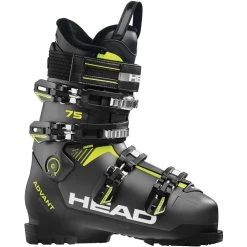 Head Advant Edge 75 Skistiefel Anthrazite/Black-Yellow Herren