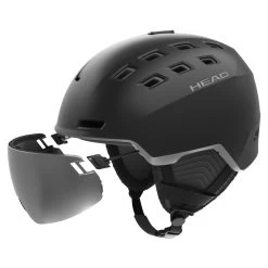 Head Radar Skihelm Black Damen, Herren -Skiausrüstung Geschäft head radar 323420 black 02 gross