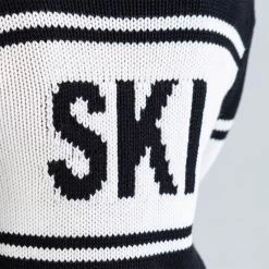 Head Rebels Coco Strickpulli Black/White Damen -Skiausrüstung Geschäft head rebels coco pullover womens 824462 blackwhite 03 gross