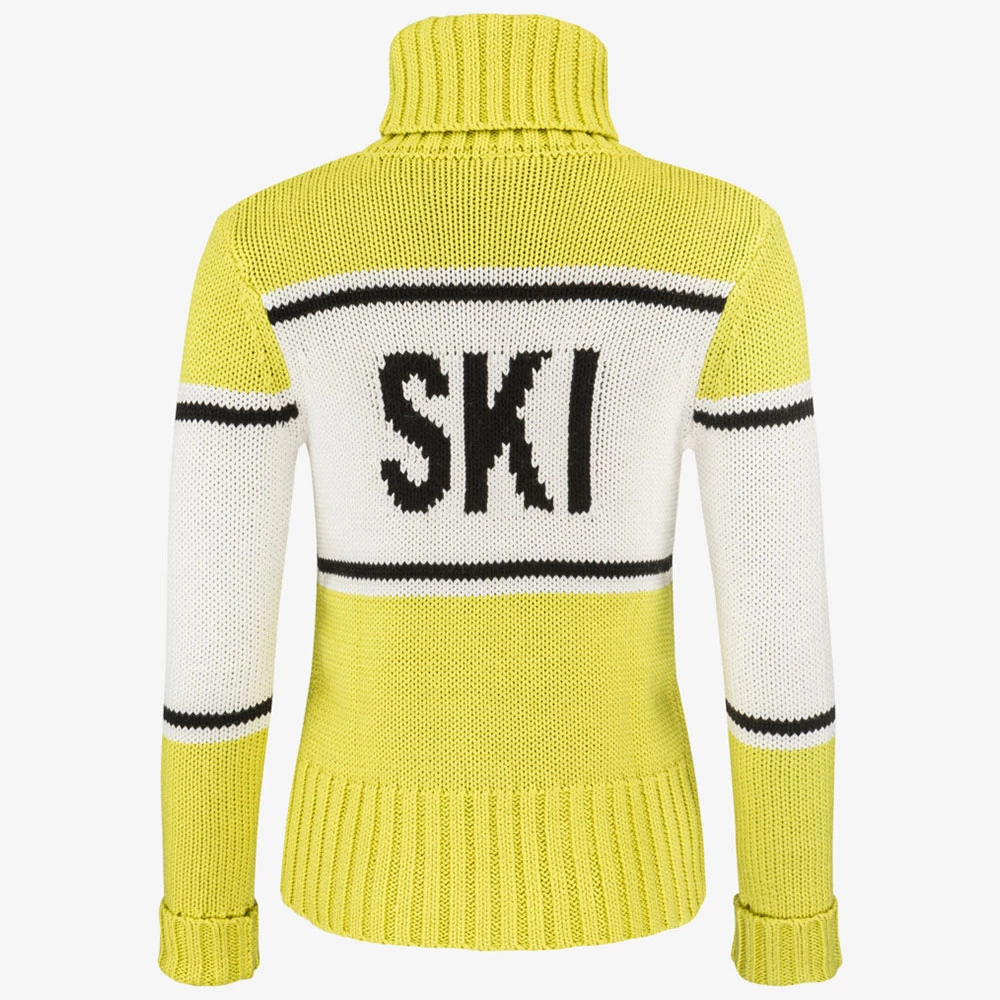 Head Rebels Coco Winterpullover Lime/White Damen 4 Head Rebels Coco Winterpullover Lime/White Damen – Bild 2