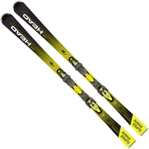 Head Supershape E-Speed Alpin-Ski Black/Neonyellow Damen, Herren -Skiausrüstung Geschäft head supershape e speed 31332102 gross84xaC46mYixba