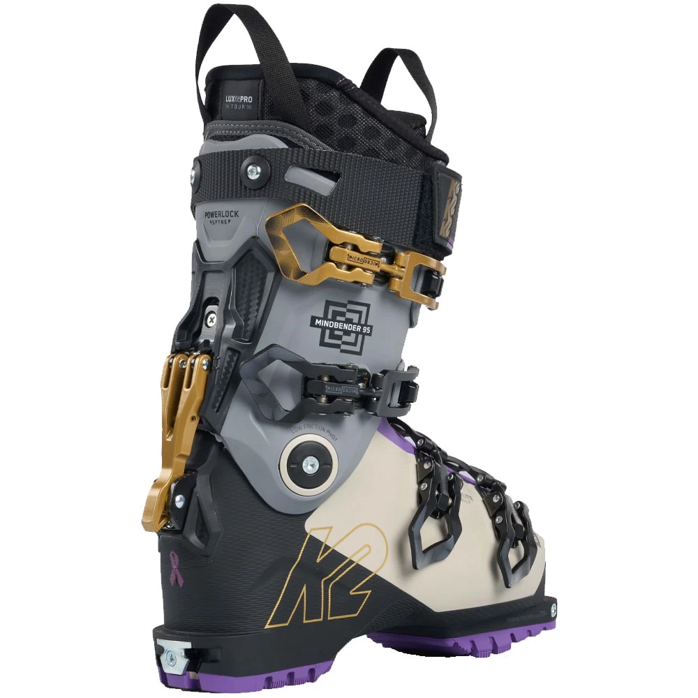 K2 Mindbender W 95 Skischuhe Grey/Beige/Purple Damen 5 K2 Mindbender W 95 Skischuhe Grey/Beige/Purple Damen – Bild 3