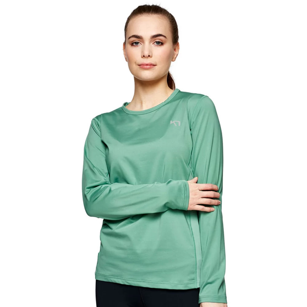 Kari Traa Nora Langarmshirt Sage Damen 3 Kari Traa Nora Langarmshirt Sage Damen