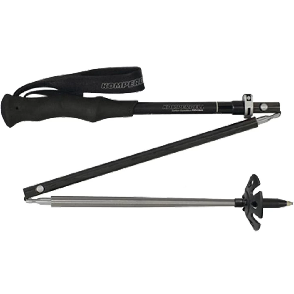 Komperdell Carbon FXP4 Expedition Vario Faltstöcke Schwarz/Silber Damen, Herren 4 Komperdell Carbon FXP4 Expedition Vario Faltstöcke Schwarz/Silber Damen, Herren – Bild 2