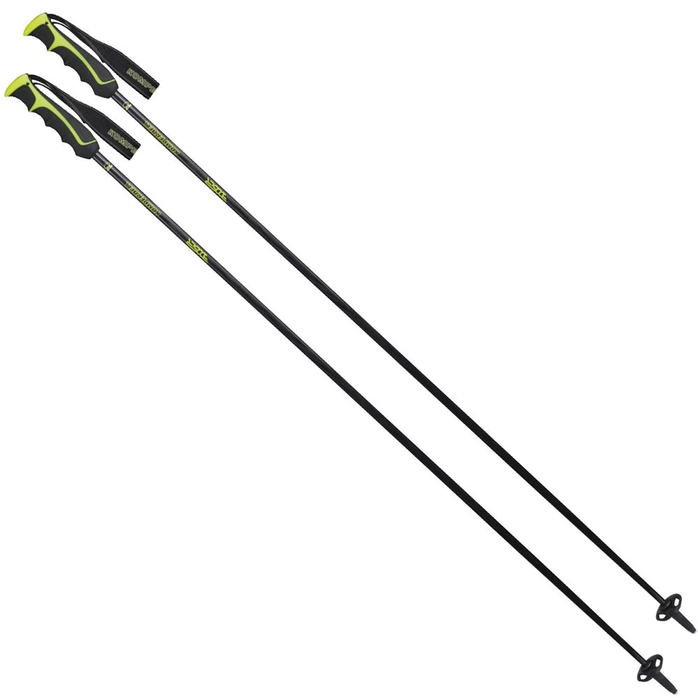 Komperdell Booster Carbon Alpinstöcke Yellow Damen, Herren 3 Komperdell Booster Carbon Alpinstöcke Yellow Damen, Herren