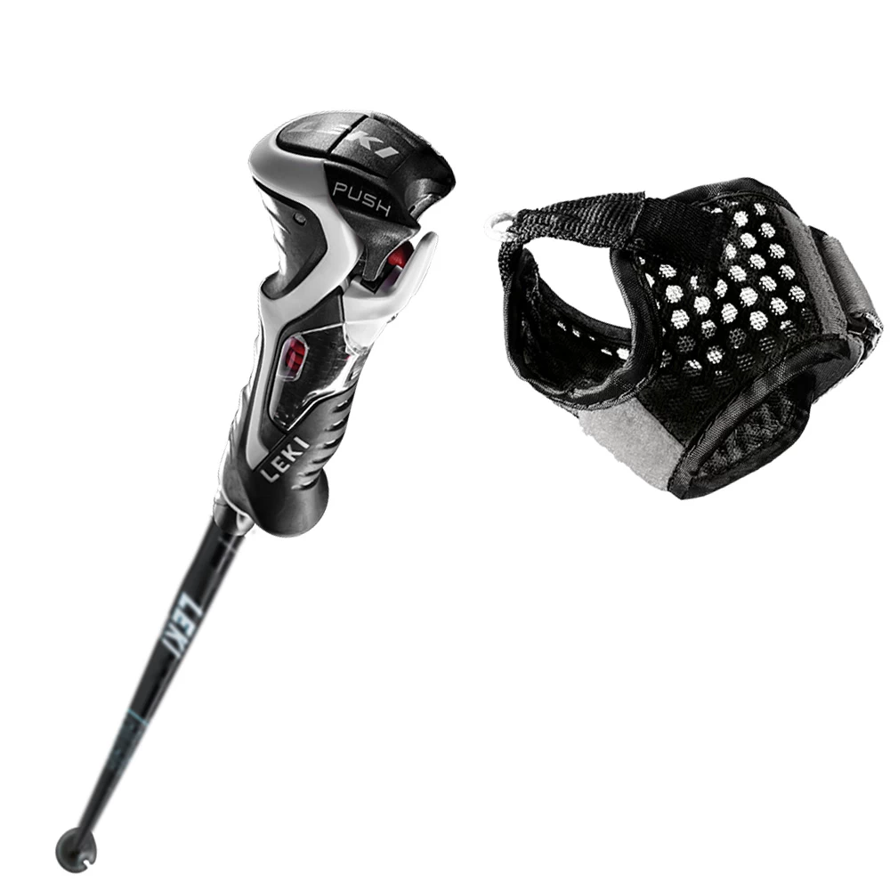 Leki Artena Airfoil 3D Skistöcke Schwarz/Türkis Damen, Herren 3 Leki Artena Airfoil 3D Skistöcke Schwarz/Türkis Damen, Herren – Bild 2