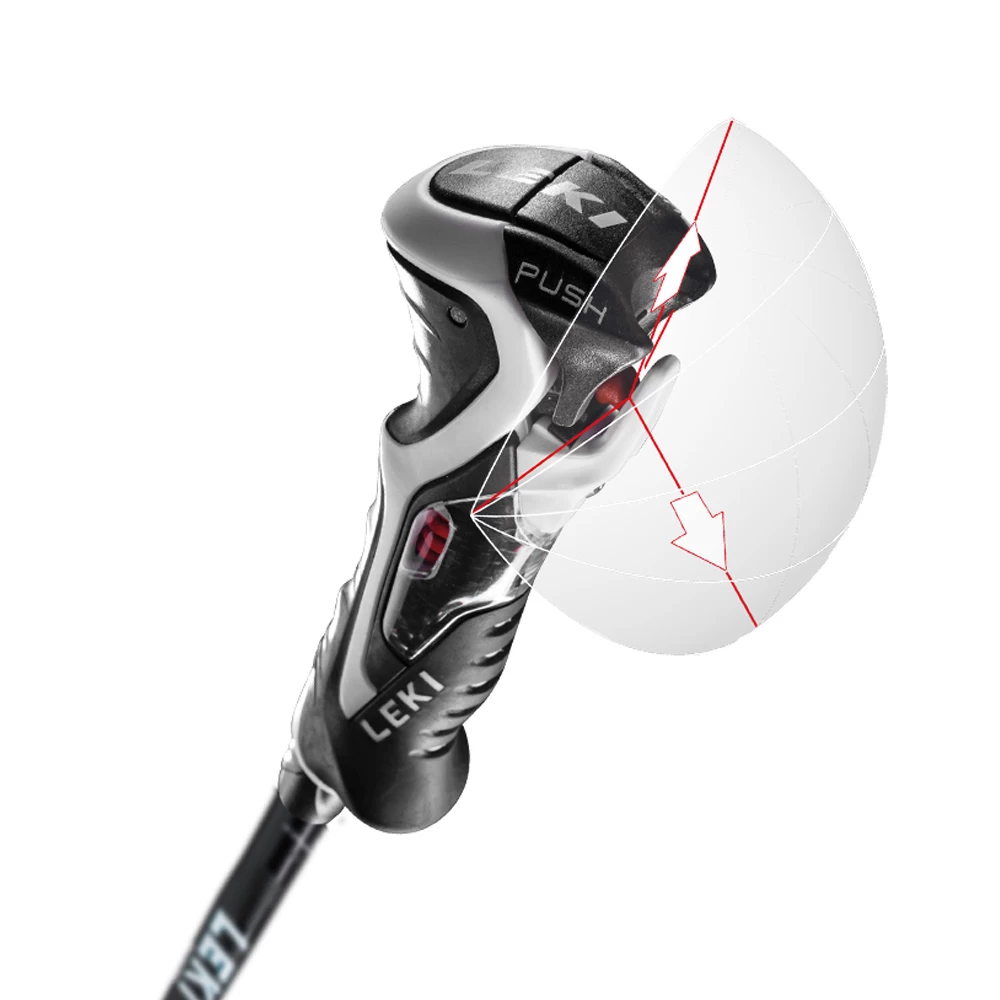 Leki Artena Airfoil 3D Skistöcke Schwarz/Türkis Damen, Herren 5 Leki Artena Airfoil 3D Skistöcke Schwarz/Türkis Damen, Herren – Bild 4