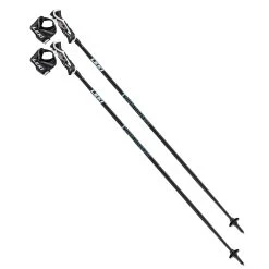 Leki Artena Airfoil 3D Skistöcke Schwarz/Türkis Damen, Herren