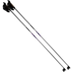 Leki Rental SK Langlaufstöcke Silver/Purple Damen, Herren