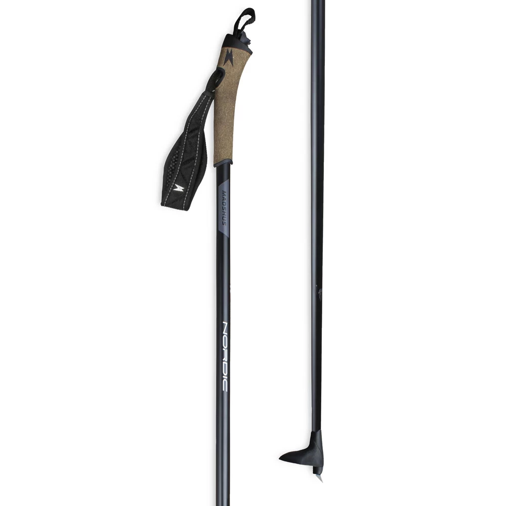 Madshus Nordic Pole Langlaufstöcke Black Damen, Herren 4 Madshus Nordic Pole Langlaufstöcke Black Damen, Herren – Bild 2
