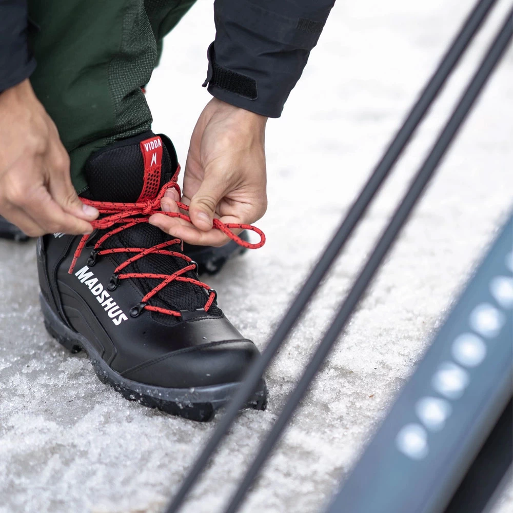 Madshus Vidda Langlaufschuhe Black/Red Damen, Herren 4 Madshus Vidda Langlaufschuhe Black/Red Damen, Herren – Bild 3