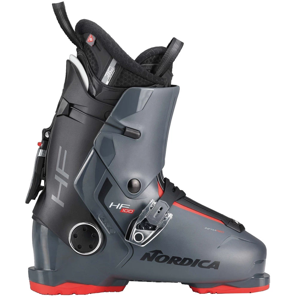 Nordica HF 100 Skiboots Anthracite/Black/Red Herren 3 Nordica HF 100 Skiboots Anthracite/Black/Red Herren