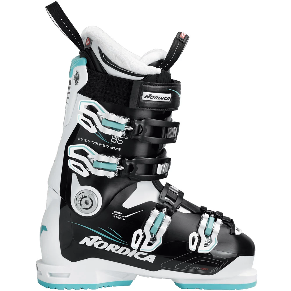 Nordica Sportmachine 95 Skistiefel White/Black/Cyan Damen 3 Nordica Sportmachine 95 Skistiefel White/Black/Cyan Damen