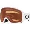 Oakley Flight Tracker XL Snowboardbrille Matte White Prizm Snow Persimmon Damen, Herren -Skiausrüstung Geschäft oakley flight tracker oo7104 12 gross