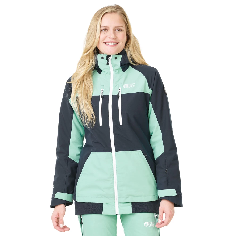 Picture Lander Print Skijacke Mint Green Damen 3 Picture Lander Print Skijacke Mint Green Damen