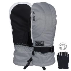 Pow Crescent Gore-Tex Long Mitten Fausti Ash Damen
