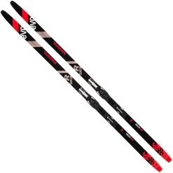 Rossignol Evo XC-55 R-Skin Langlaufset Black/Red Damen, Herren