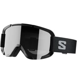 Salomon Player Combo Skihelm Inklusive Brille Black Kinder -Skiausrüstung Geschäft salomon player combo 471858 black 02 gross