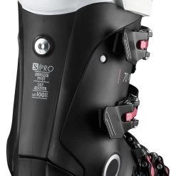 Salomon S/Pro 70 W Skischuhe Black/Pink/White Damen -Skiausrüstung Geschäft salomon s pro 70 w l408760 03 gross7sQ1n9wDA0XWy