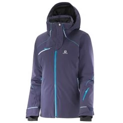 Salomon Speed Skijacke Nightshade Grey Damen
