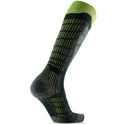 Sidas Ski Comfort Skisocken Black/Yellow Damen, Herren -Skiausrüstung Geschäft sidas ski comfort csoskcomf22 noir jaune 01 gross