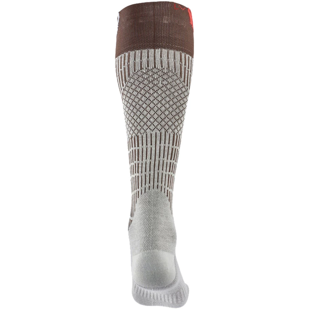 Sidas Sock Ski Merino LV Skisocken Brown/White Damen, Herren 4 Sidas Sock Ski Merino LV Skisocken Brown/White Damen, Herren – Bild 2