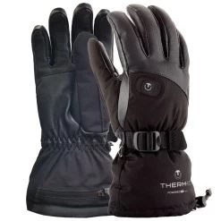 Therm-ic Powergloves Leather Beheizte Handschuhe Black Damen