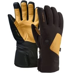 Therm-ic Ski Light Gloves Heiz-Handschuhe Black/Yellow Damen, Herren