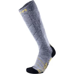UYN Ski Pro Race Skisocken Grey Melange/Pearl Grey Herren