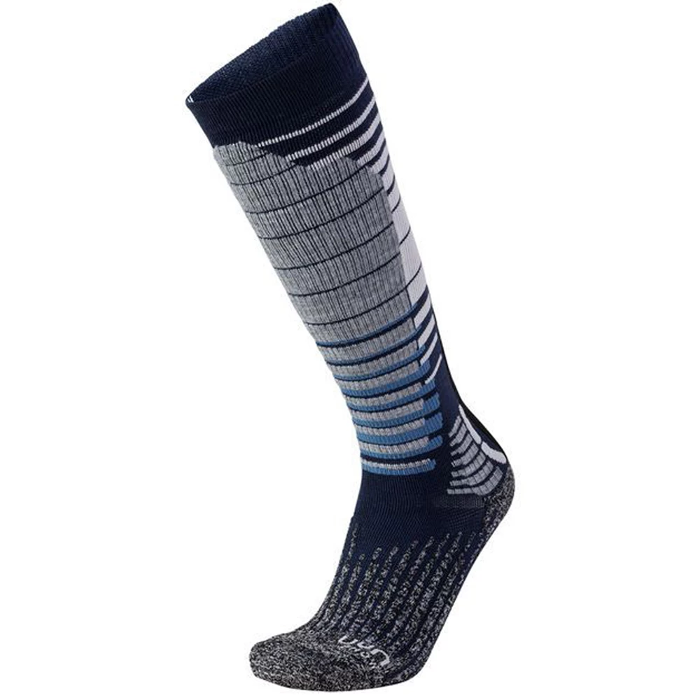 UYN Ski Skisocken Dark Blue/Grey Melange Herren 3 UYN Ski Skisocken Dark Blue/Grey Melange Herren