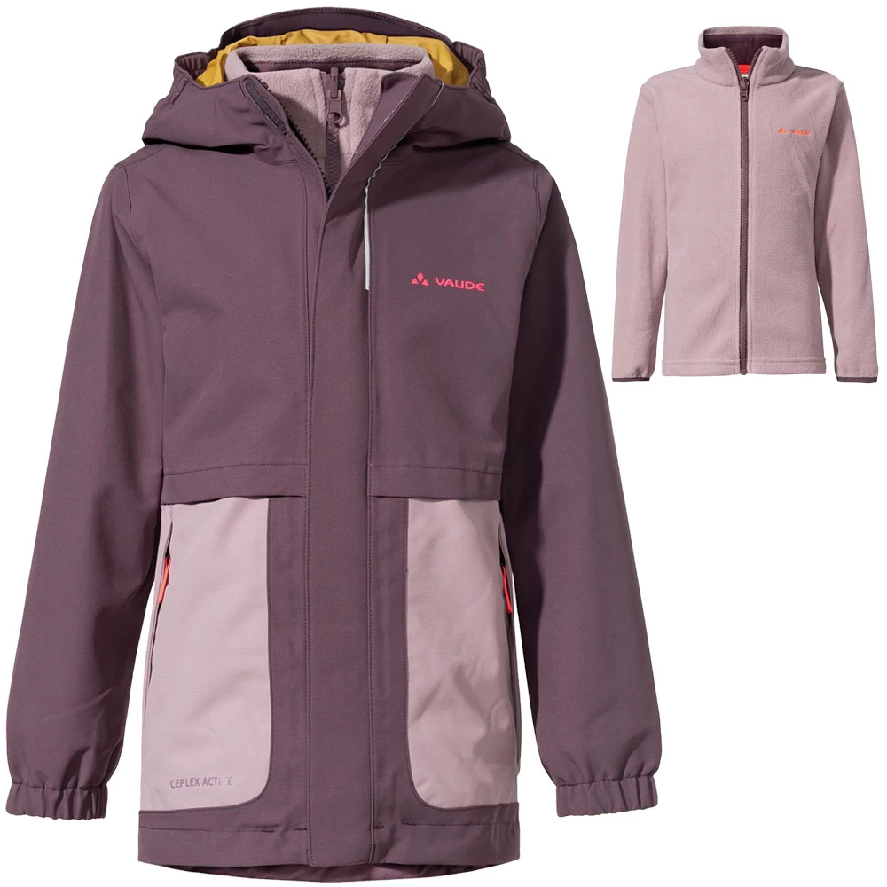 Vaude Campfire 3in1 Doppeljacke Blackberry Kinder 3 Vaude Campfire 3in1 Doppeljacke Blackberry Kinder