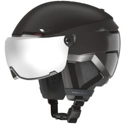 Volant Amid Visor HD Plus Skihelme All Black/Chrome Damen, Herren