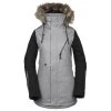 Volcom Fawn Insulated Skijacke Heather Grey Damen -Skiausrüstung Geschäft volcom fawn insulated jacket h0451905 heather grey gross