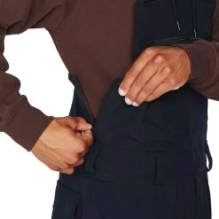 Volcom Roan Bib Winterlatzhose Black Herren 16 Volcom Roan Bib Winterlatzhose Black Herren -Skiausrüstung Geschäft volcom roan bib overall g1352306 blk 04 gross