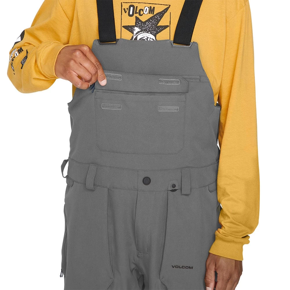 Volcom Roan Bib Skihose Dark Grey Herren 7 Volcom Roan Bib Skihose Dark Grey Herren – Bild 5