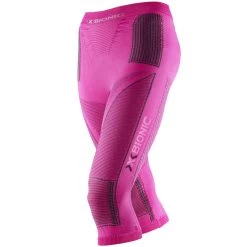 X-Bionic Energy Accumulator Evo Capri Funktionshose Pink/Charcoal Damen